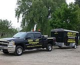 Custom Cut Vinyl Decals produced by Ideal Logos and Awards