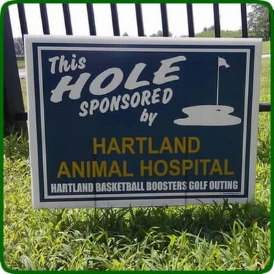 Signs produced by Ideal Logos and Awards