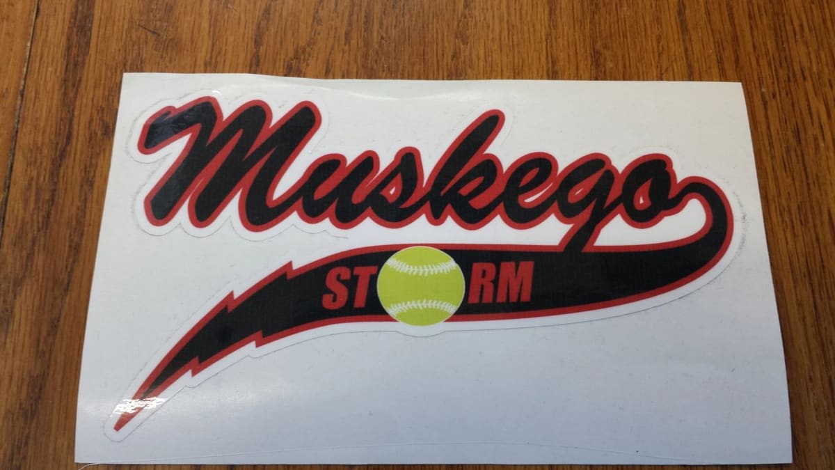 Stickers produced by Ideal Logos and Awards